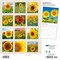 Sunflowers | 2026 12 x 24 Inch (Hanging) Monthly Square Wall Calendar | Foil Stamped Cover